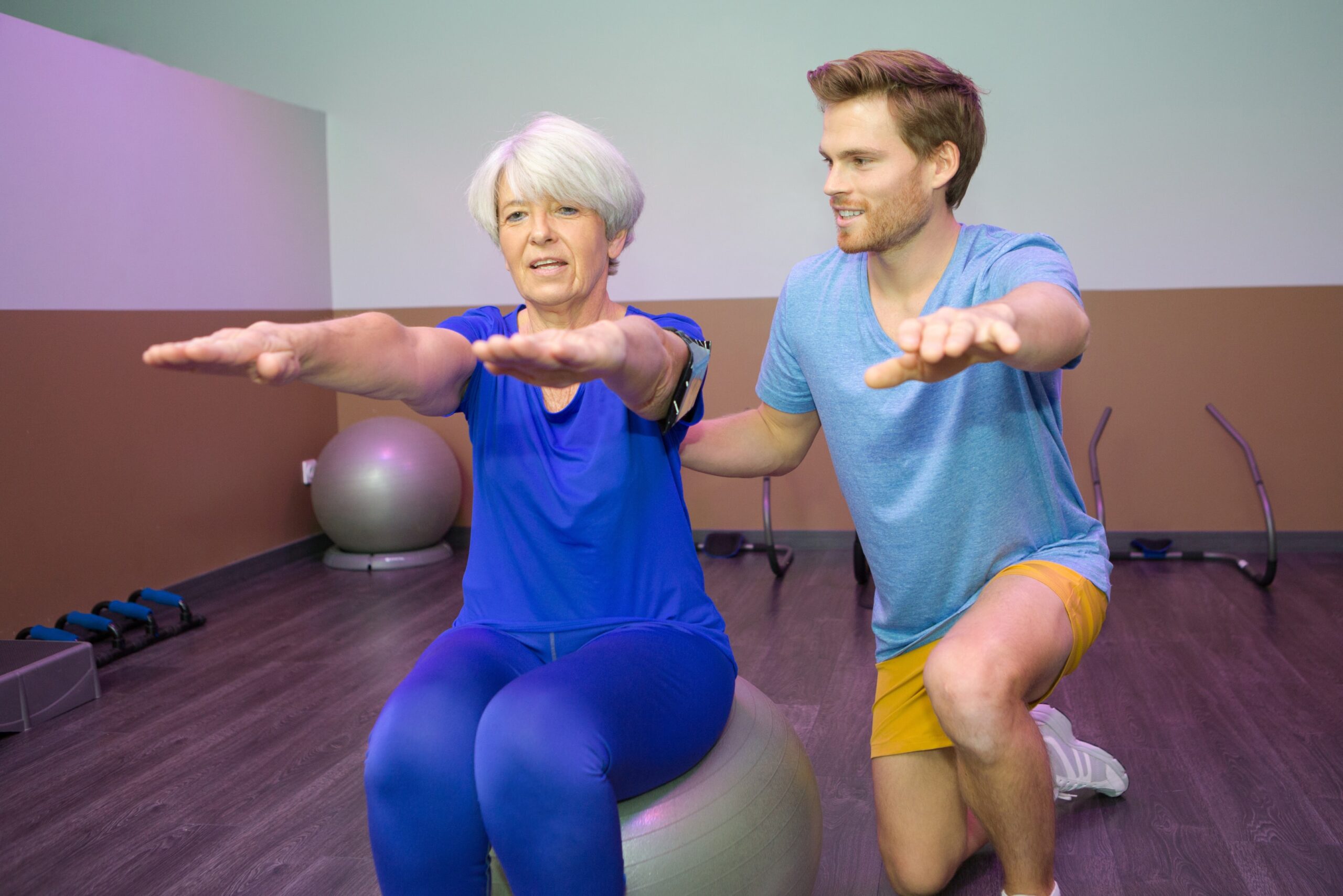 resistance and weight training, maintaining proper form